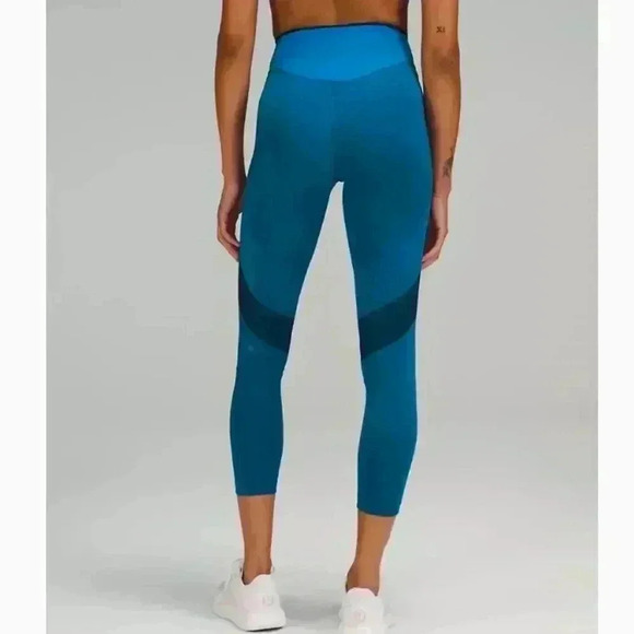Lululemon Seamless High Rise Mesh Compression Tights Leggings Training - Picture 3 of 16